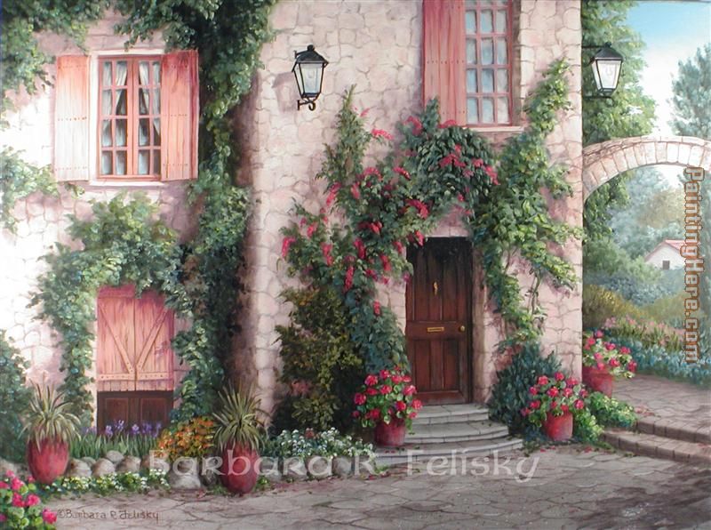 House Near Cahors painting - Barbara Felisky House Near Cahors art painting